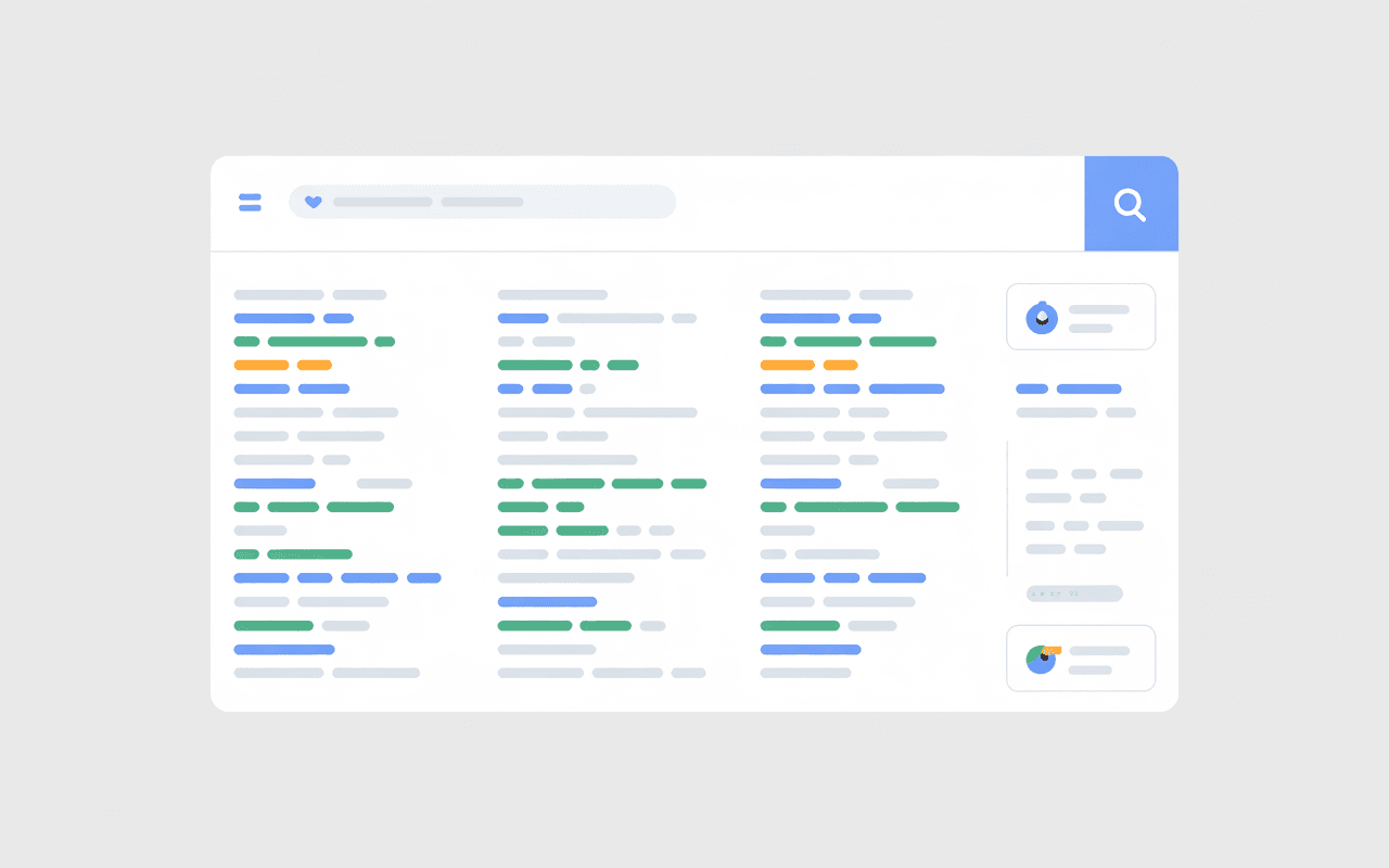 Rows spreadsheet with automated research data
